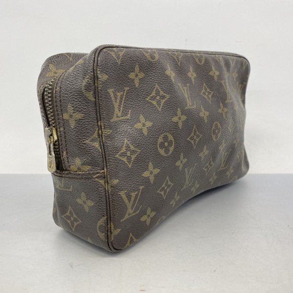 Louis Vuitton Brown Monogram True Toilet Pouch - Picture 1 of 9
